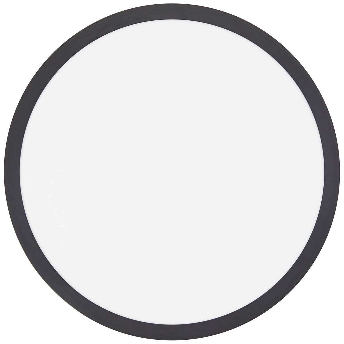 Brilliant LED-Deckenleuchte Briston schwarz Kunststoff Metall B/H/L: ca. 43,5x7,5x44 cm