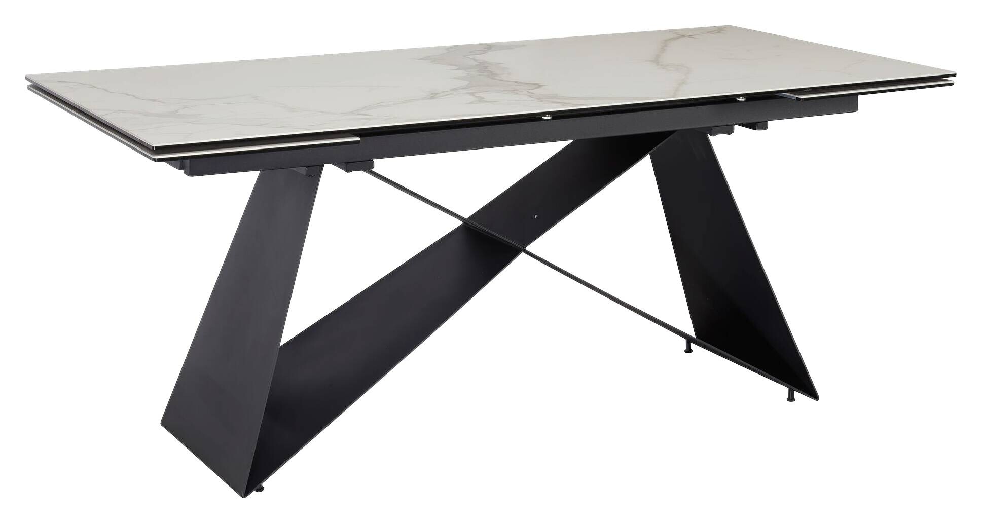 Esstisch weiß Marmor Optik B/H/T: ca. 180x76x95 cm