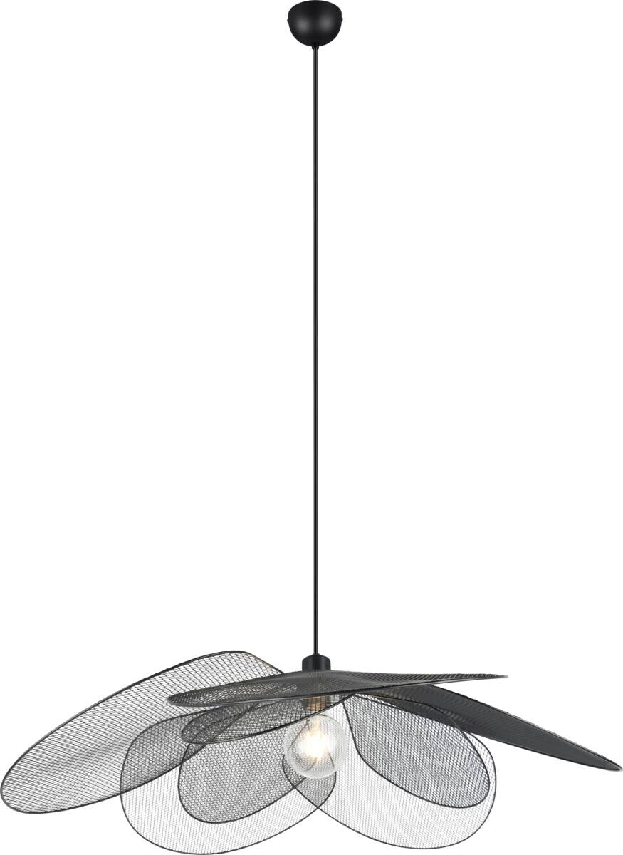 Reality Pendelleuchte schwarz Metall H: ca. 150 cm E27 1 Brennstellen
