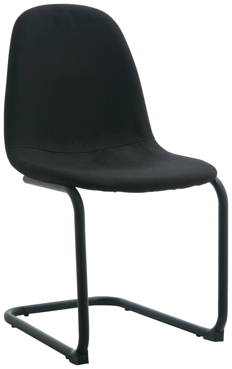 Schwingstuhl Leya schwarz Microfaser B/H/T: ca. 44x86x53 cm