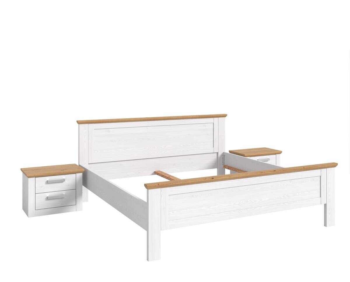 Bettanlage VERONA Sibiu Lärche Nachbildung Eiche Artisan Nachbildung
