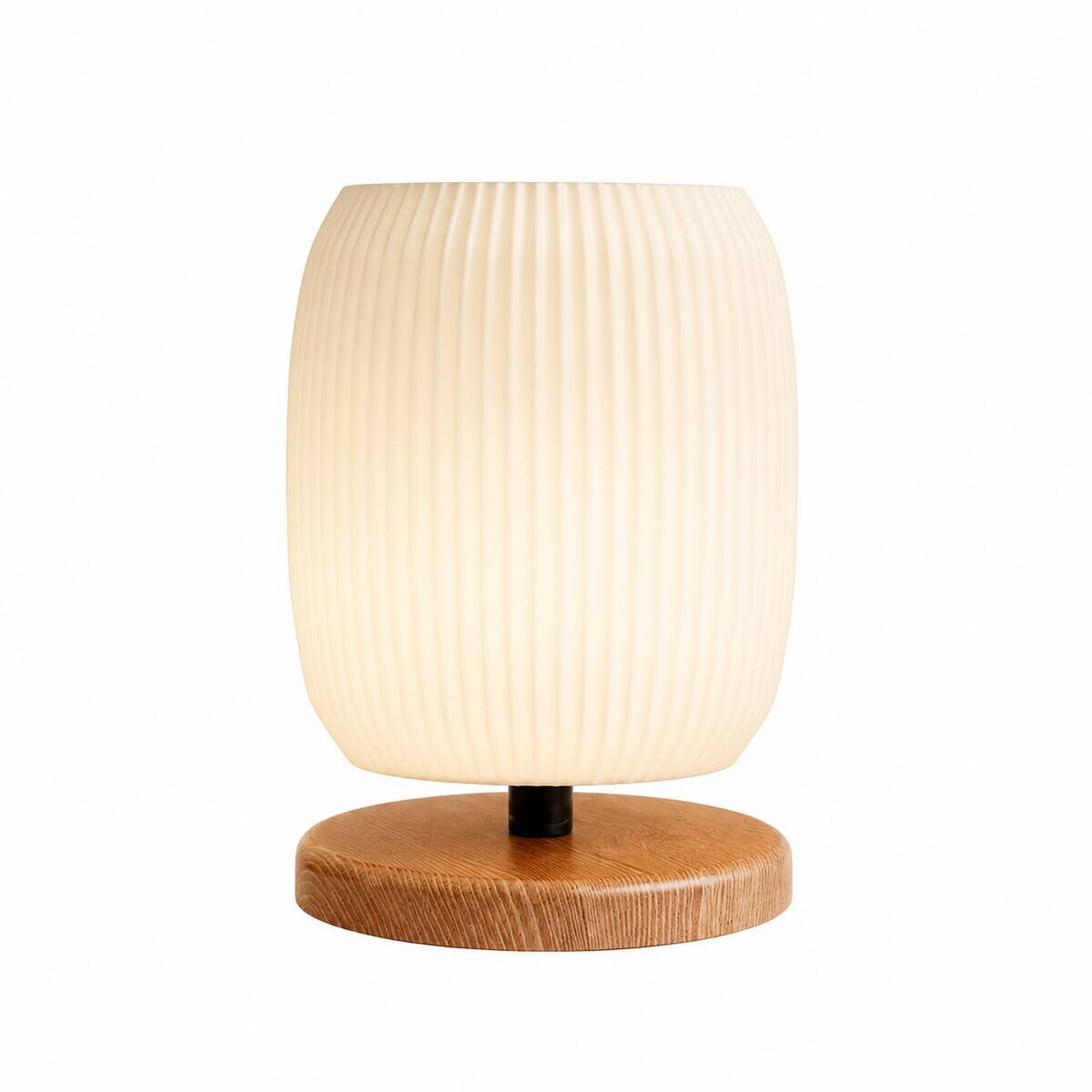 Opviq Tischleuchte creme B/H/T: ca. 15x22x15 cm E14 1 Brennstellen