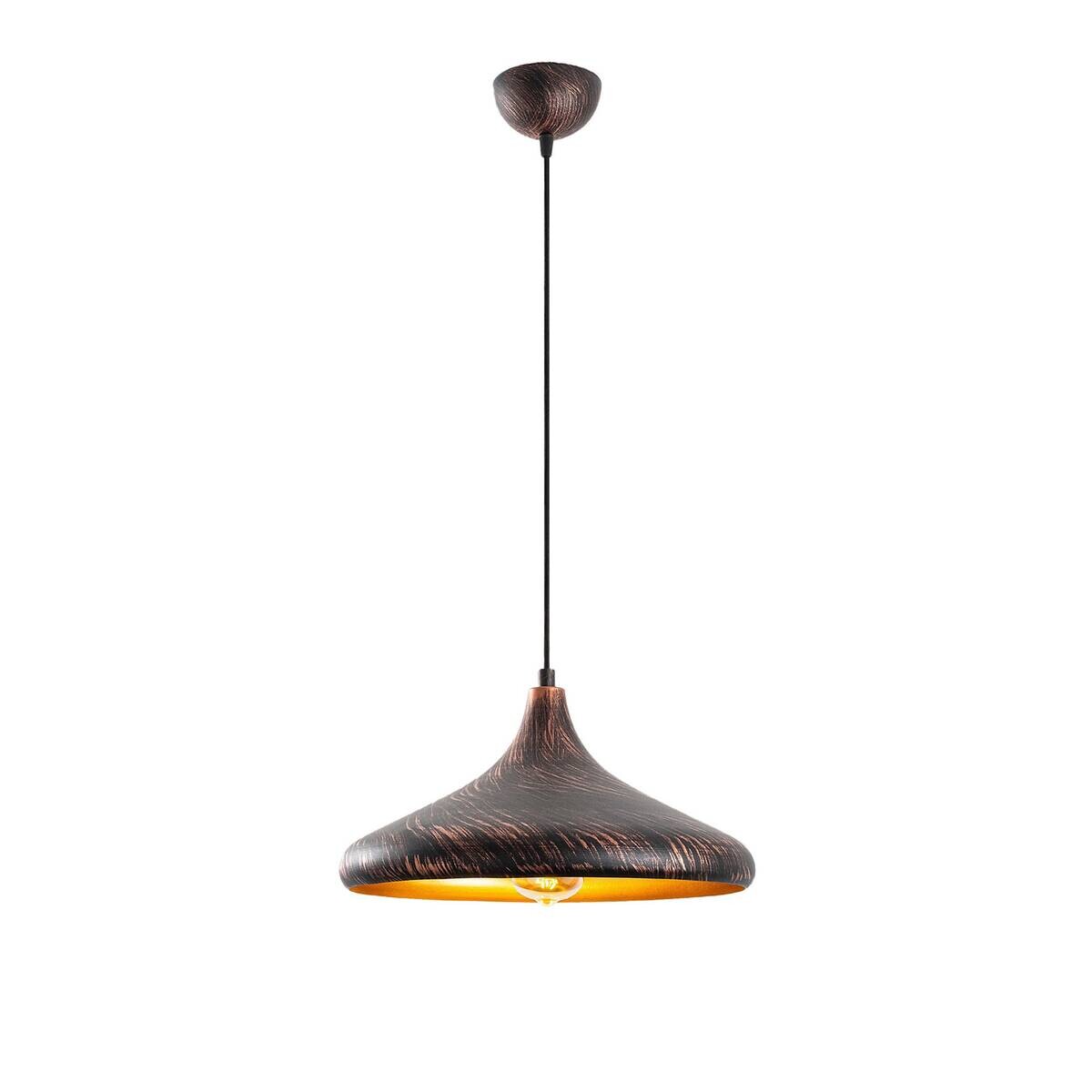 Opviq Pendelleuchte Barek multicolor Metall B/H/T/L/D: ca. 34x119x34x34x34 cm E27 1 Brennstellen