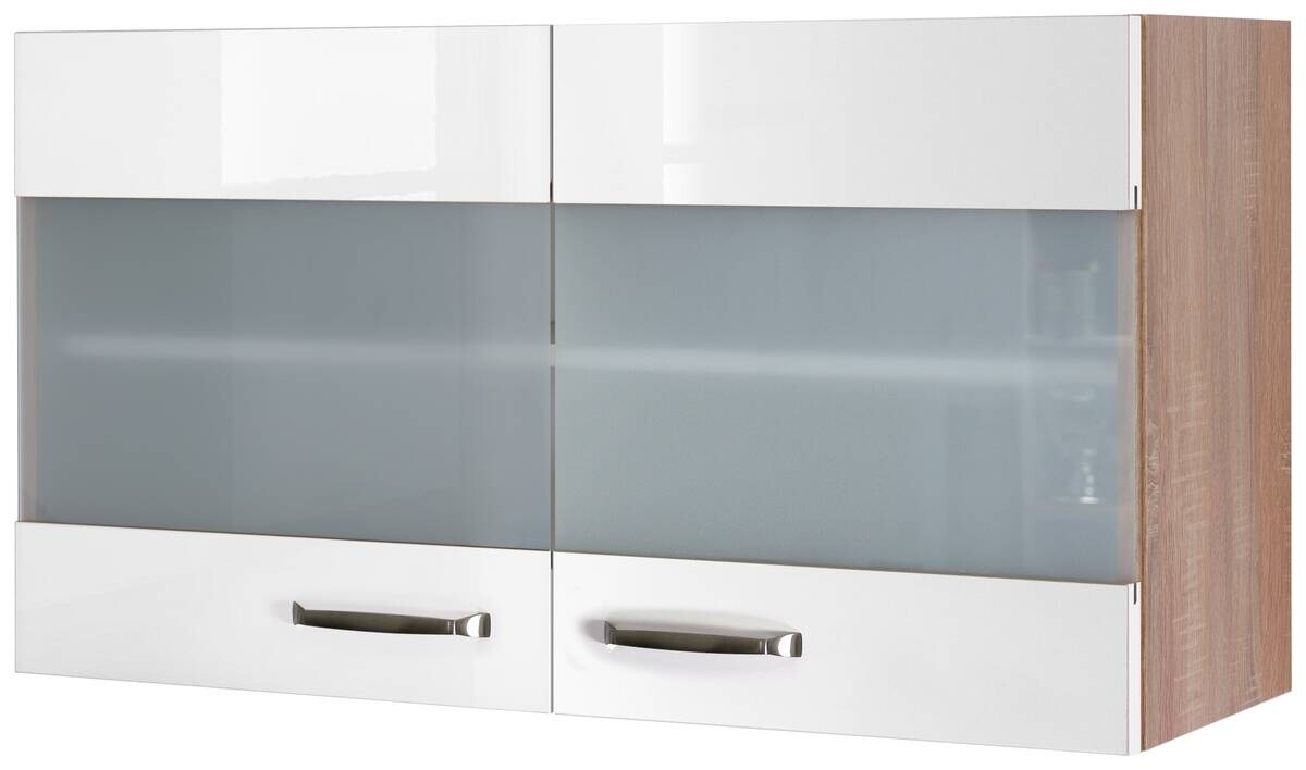 Hängeschrank Valero weiß Hochglanz B/H/T: ca. 100x54,8x32 cm