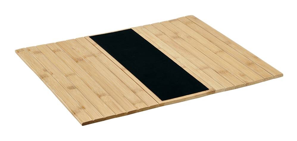 Kesper Tablett natur Bambus B/H/L: ca. 32x0,7x42 cm