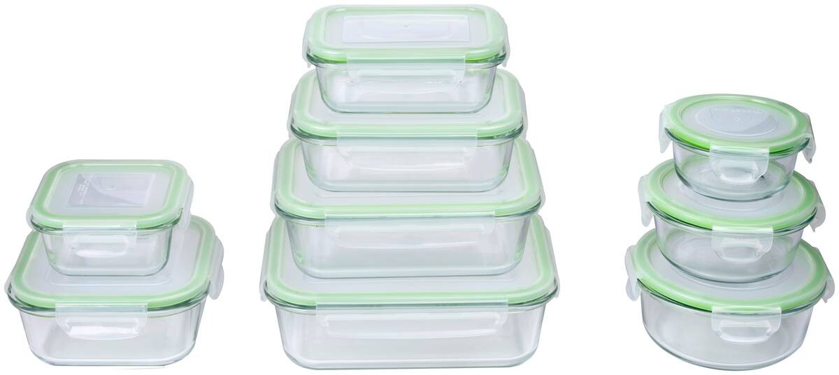 alpina Frischhaltedosenset 18tlg. klar