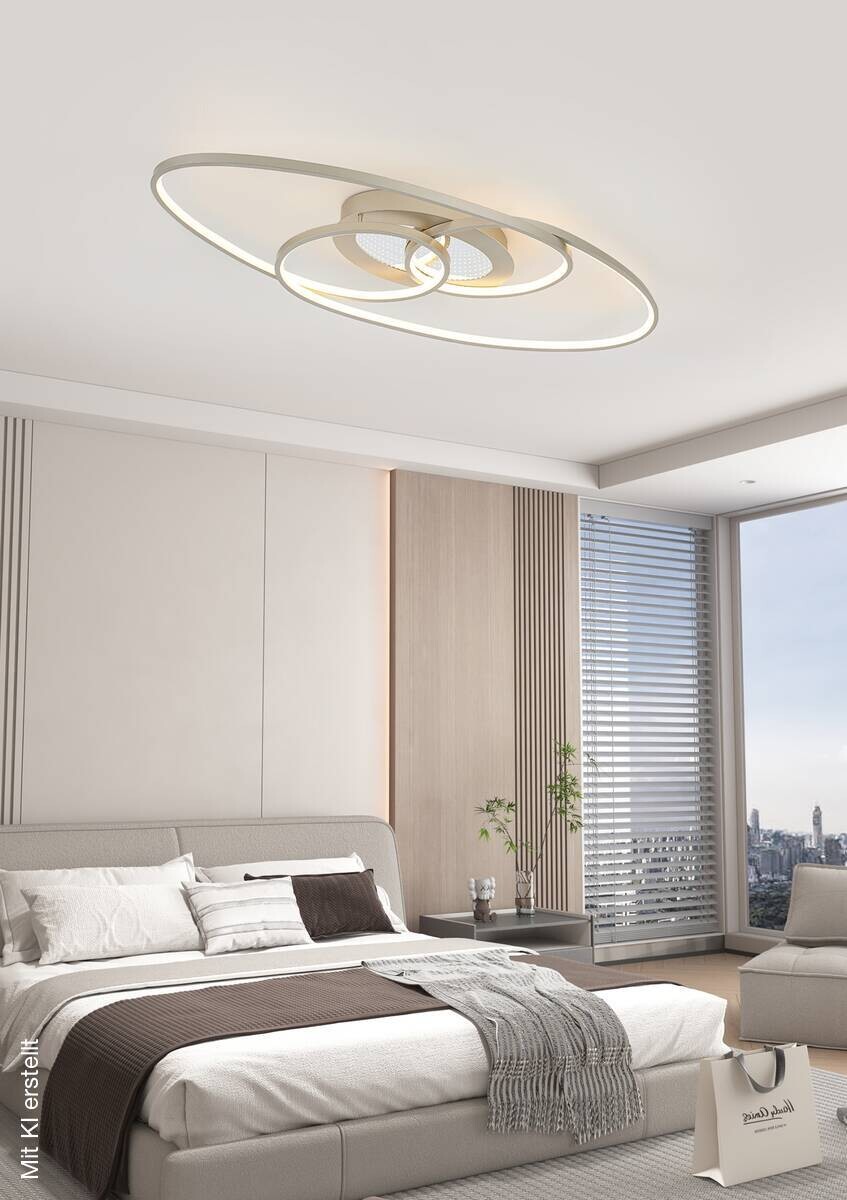 Nolo LED-Deckenleuchte Flow B/H/L: ca. 85x7,5x30 cm