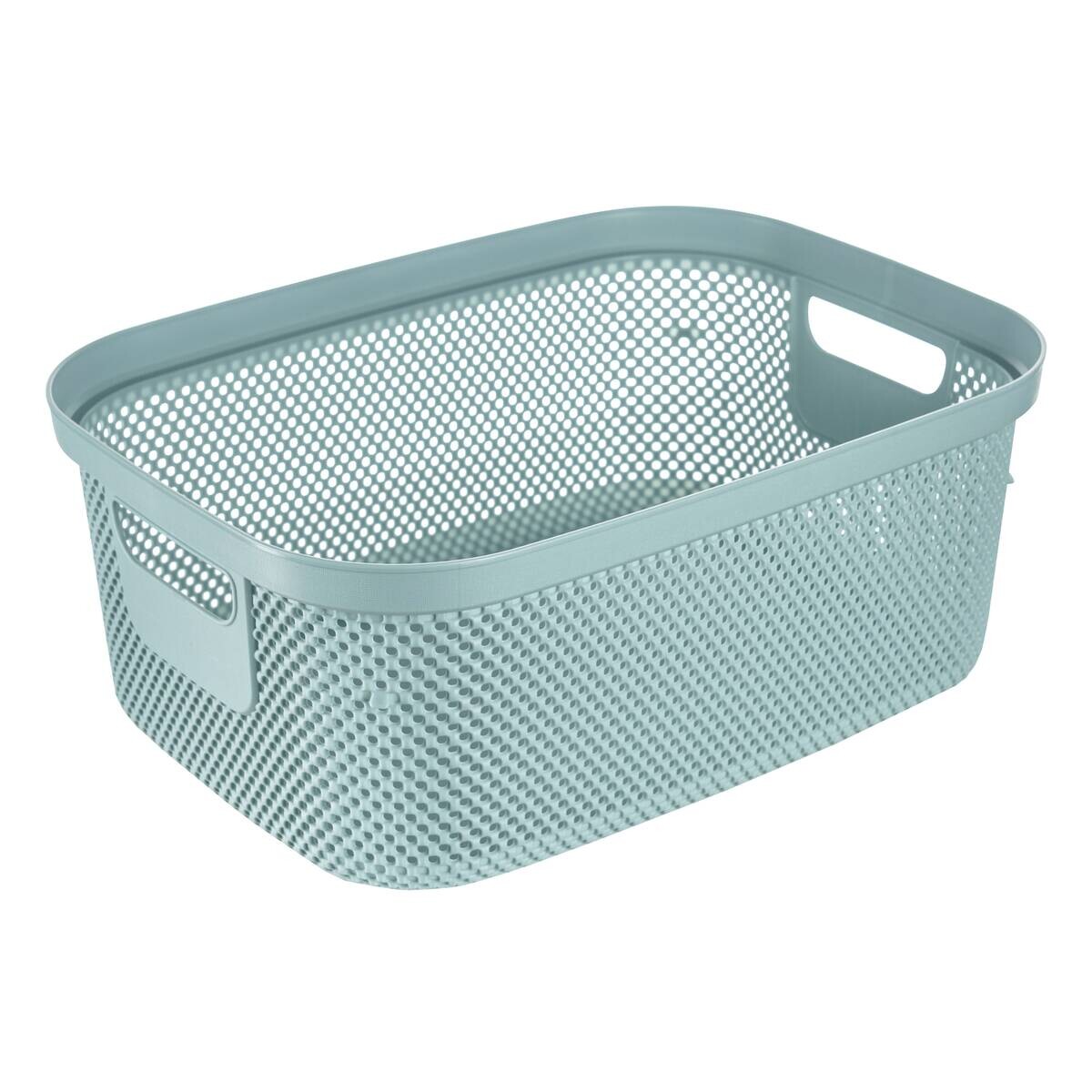 Aufbewahrungskorb blau B/H/L: ca. 28,5x38x15 cm