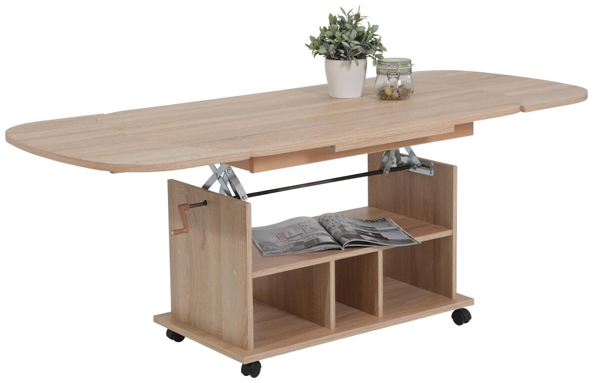 Couchtisch Babsi III Eiche Sonoma Nachbildung B/H/T: ca. 107x53x67 cm