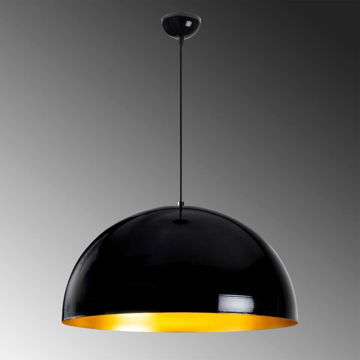 Opviq Pendelleuchte Berceste schwarz Metall B/H/T/L/D: ca. 60x126x60x60x60 cm E27 1 Brennstellen