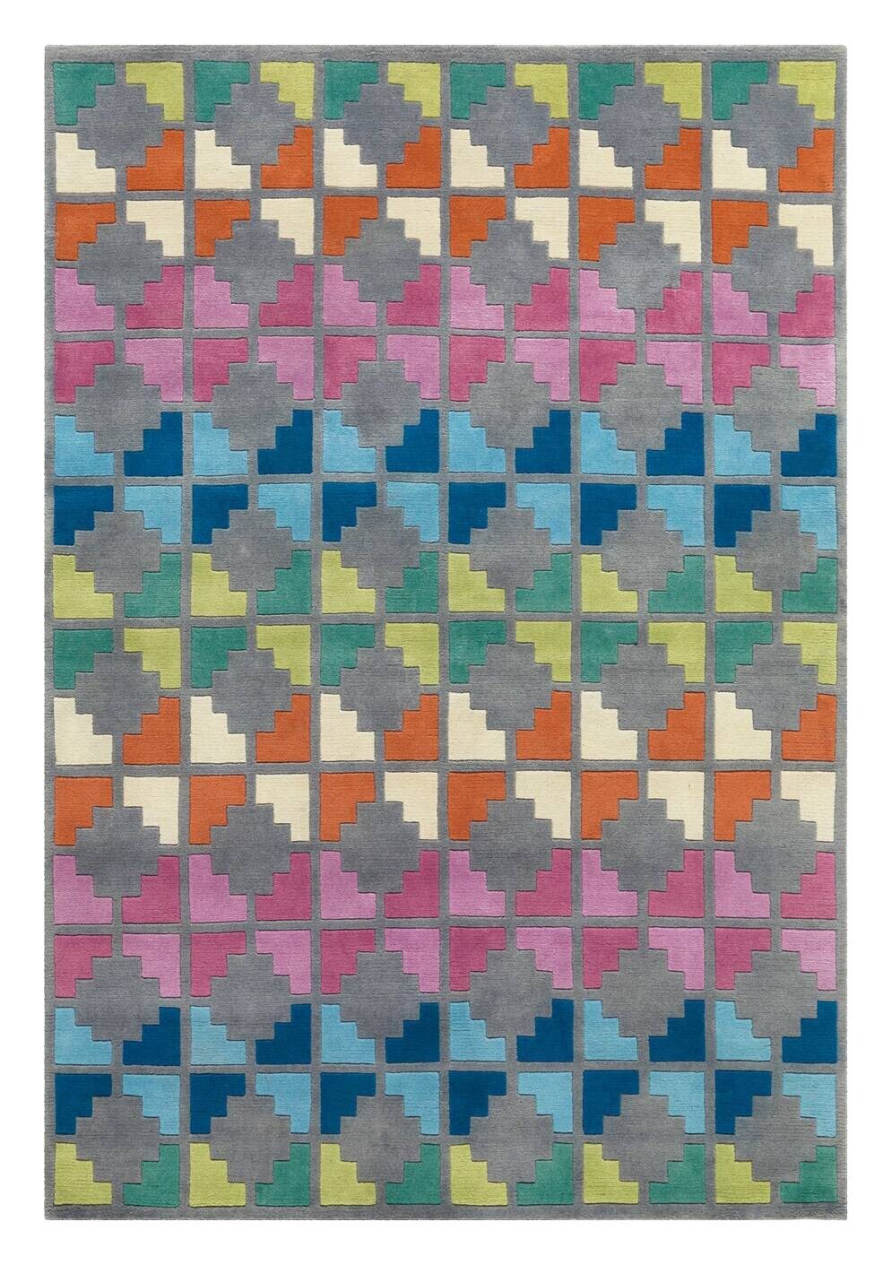 Arte Espina Kurzflorteppich Cristal 8019 mehrfarbig B/L: ca. 120x180 cm