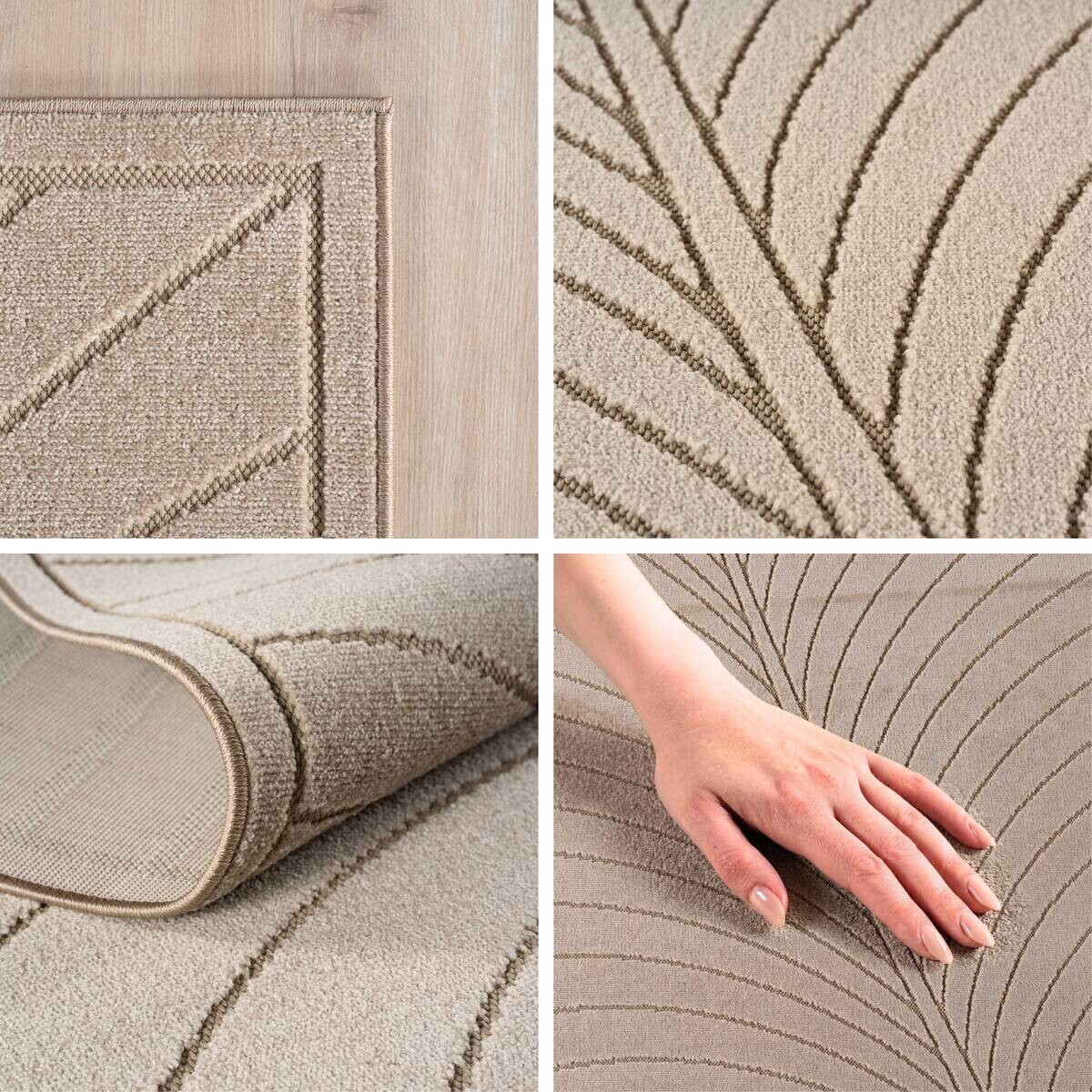 Ayyildiz Flachwebteppich NOVA beige D: ca. 120 cm