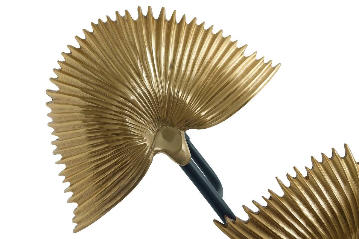 Kayoom Tischleuchte gold Aluminium B/H/L: ca. 16x60x38 cm E27 2 Brennstellen