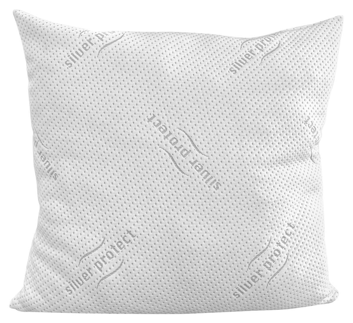 Kopfkissen weiß 100% Polyester B/L: ca. 80x80 cm