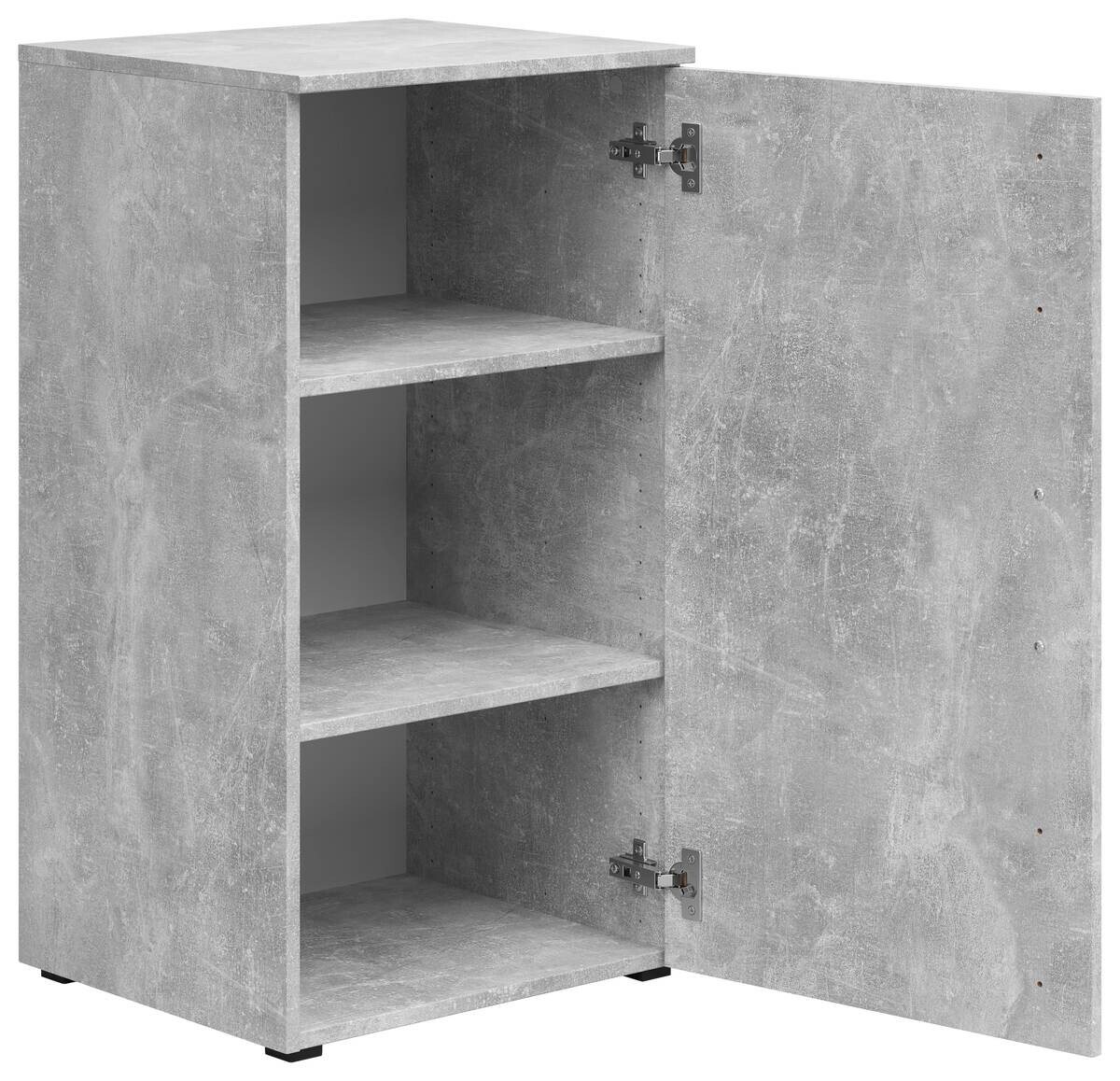 Schrank Multi-Stauraum Typ 12 Beton Optik B/H/T: ca. 45x83x40 cm