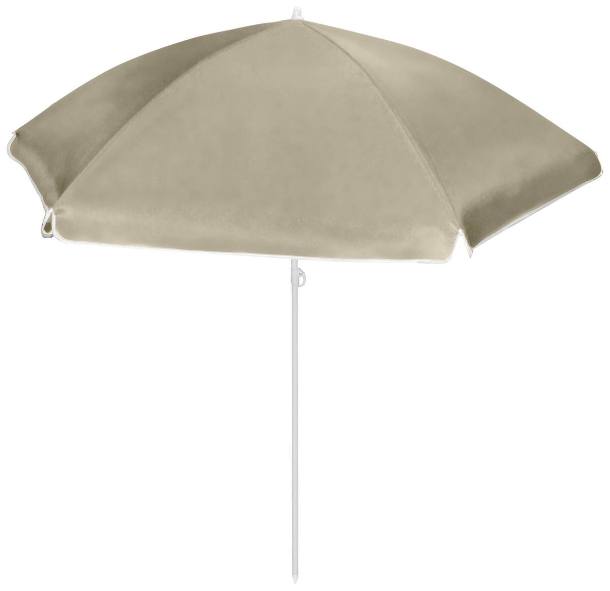 POCOline Sonnenschirm taupe Stahl D: ca. 200 cm