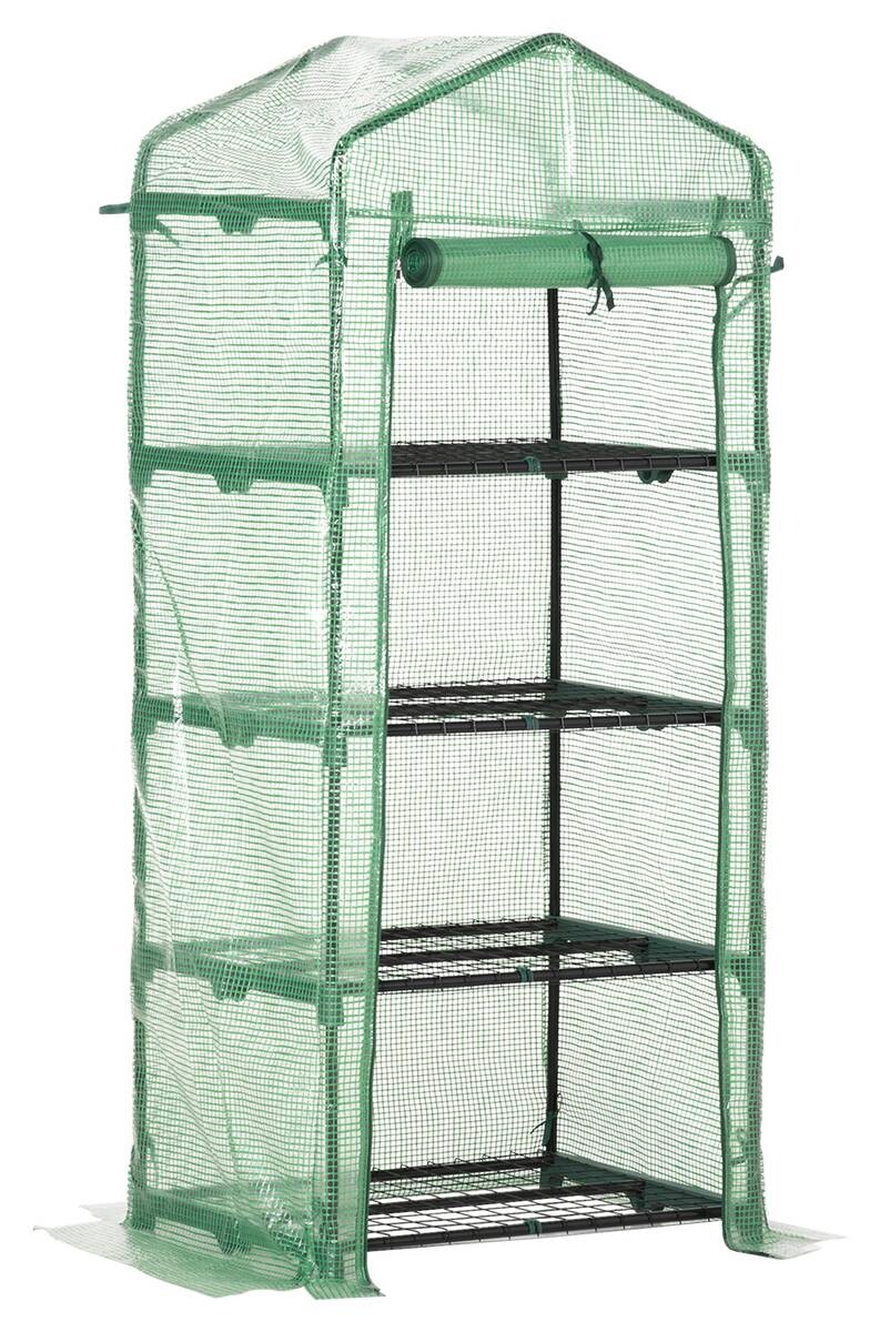 Outsunny Gewächshaus B/H/L: ca. 50x160x70 cm