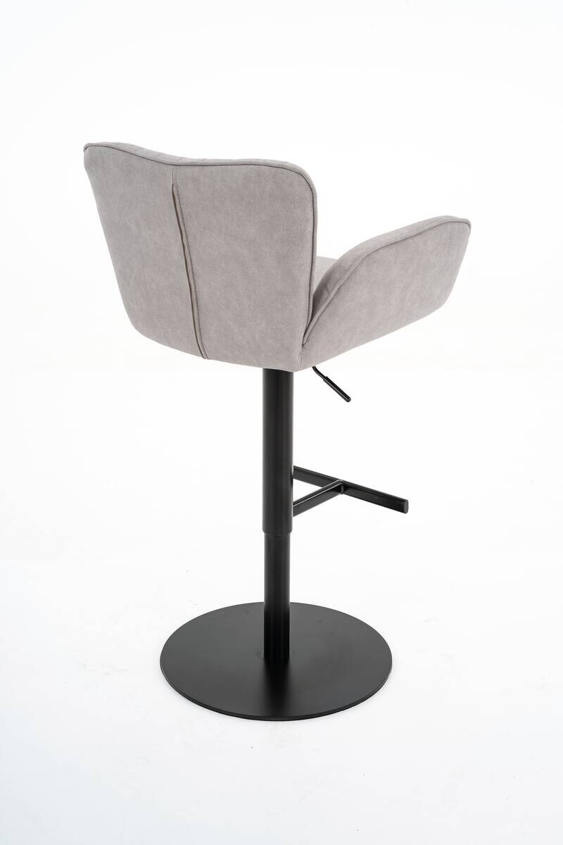 Barhocker FM hellgrau B/H/T: ca. 59x94,5x53 cm