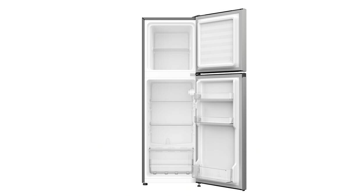 POCOline Kühl-/Gefrierkombination KGK129-130EIX Inox B/H/T: ca. 44x128,5x49 cm