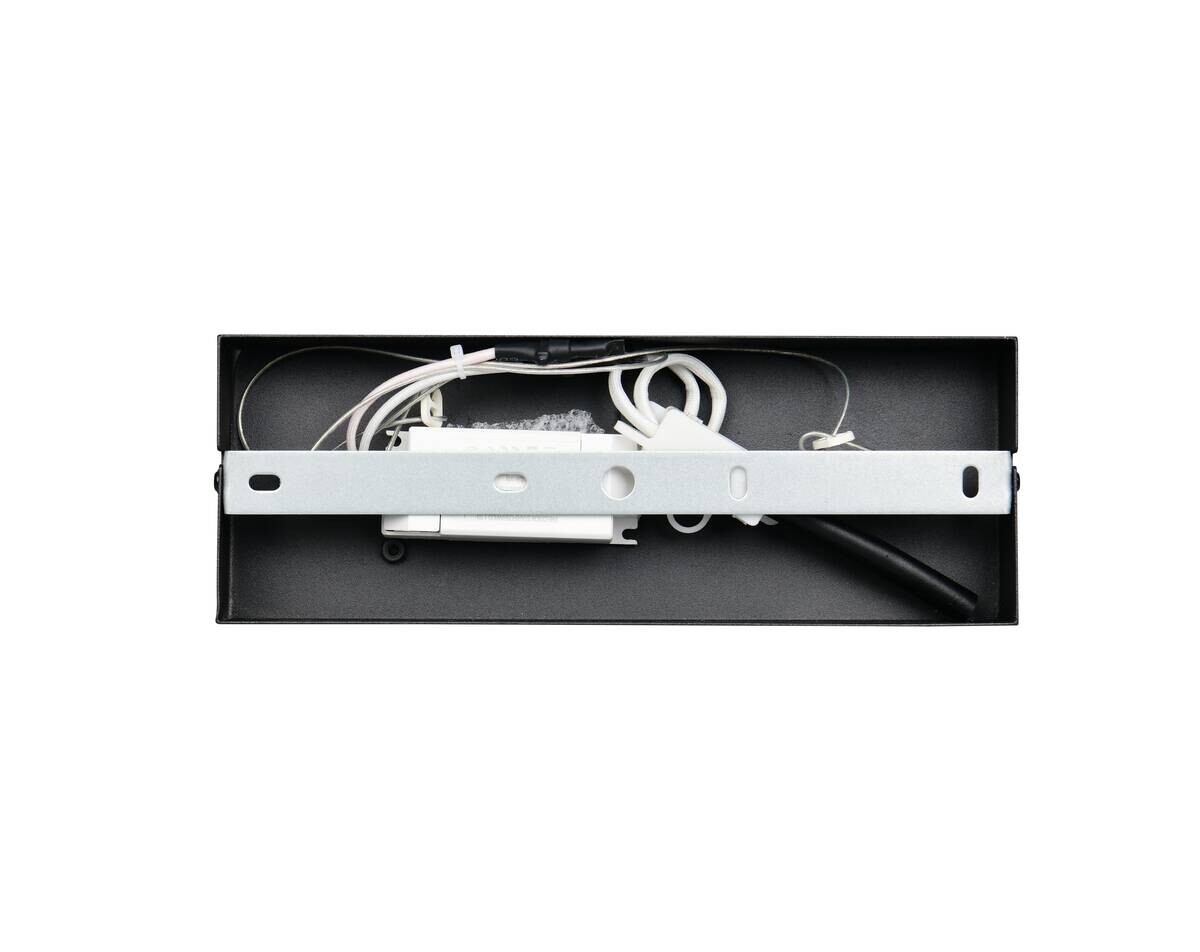 Reality LED-Pendelleuchte Tivor schwarz Metall B/H/T: ca. 109x150x19,5 cm