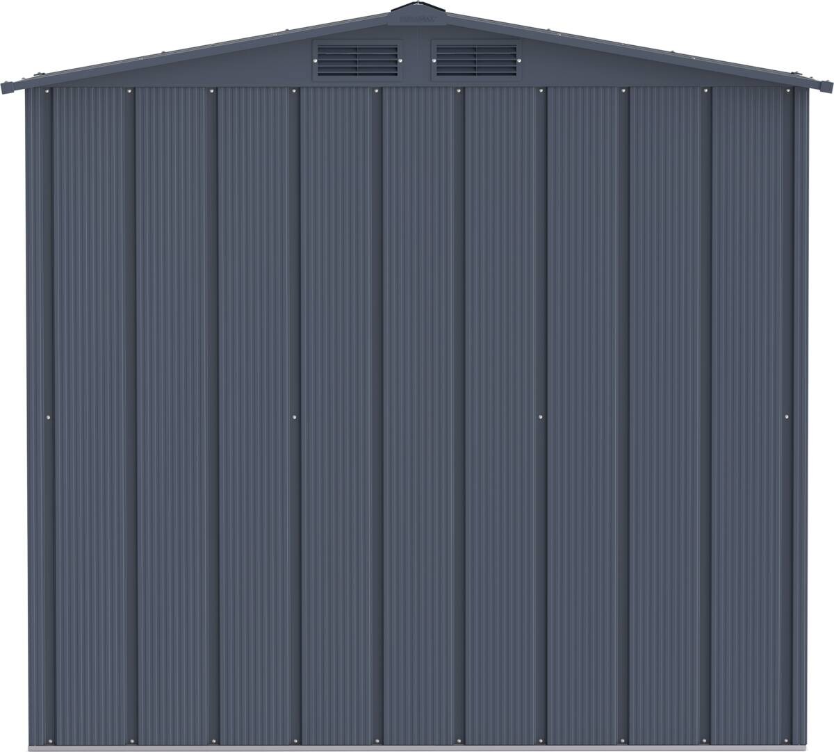 VCM Gerätehaus anthrazit B/H/L: ca. 202x181x113 cm