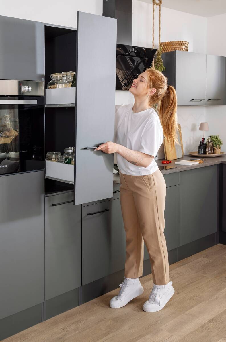 Winkelküche Oliver B/H/T: ca. 370x205x172 cm