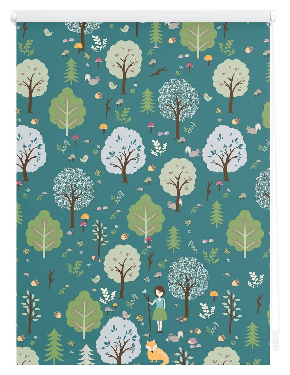 LICHTBLICK Verdunkelungsrollo Leni grün B/L: ca. 80x150 cm