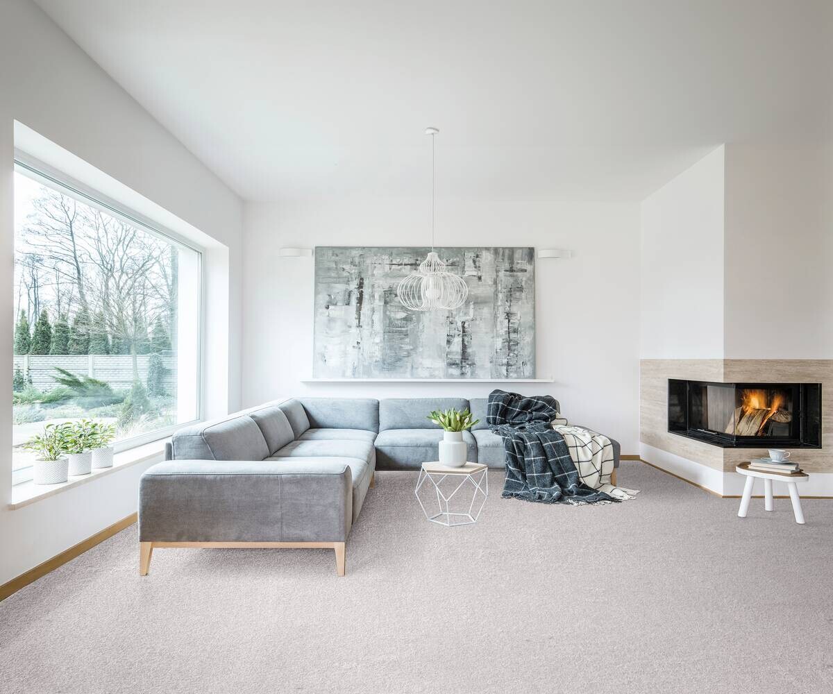 Teppichboden Olvera grau B: ca. 400 cm pro m²