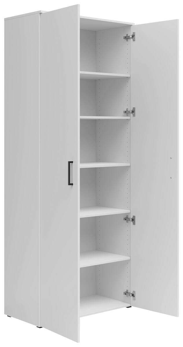 Schrank Multi-Stauraum Typ 37 weiß B/H/T: ca. 80x195x40 cm | weiß | 80,00/195,00/40,00 cm