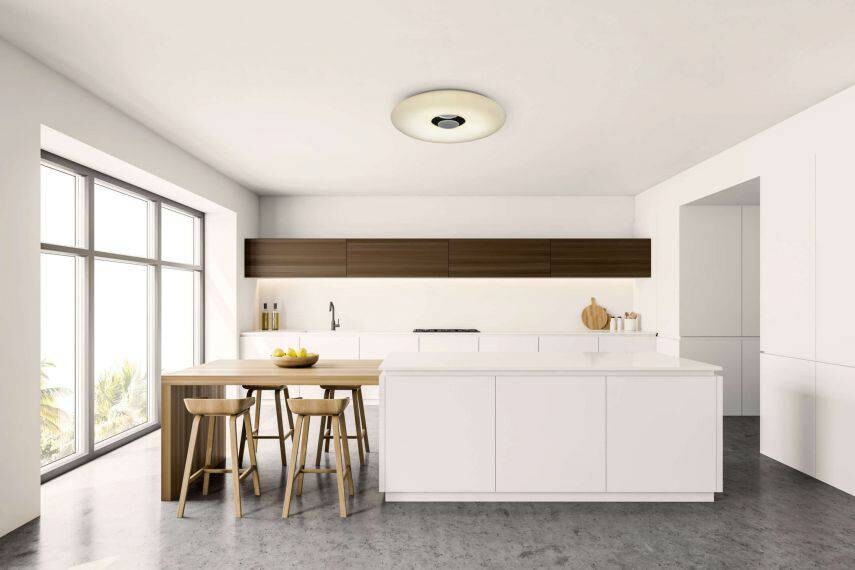 Näve Leuchten LED Deckenleuchte NV1220261 weiß Metall Kunststoff H/D: ca. 6x40 cm null 1 Brennstellen