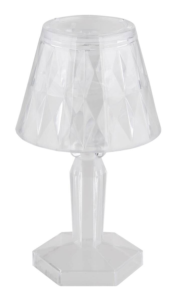 GLOBO LED-Tischleuchte Gixi 2er-Set weiß Kunststoff H/D: ca. 12x6,7 cm