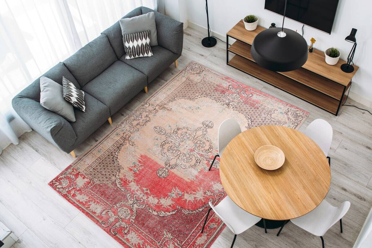 360Living Teppich Vintage rot B/L: ca. 140x200 cm