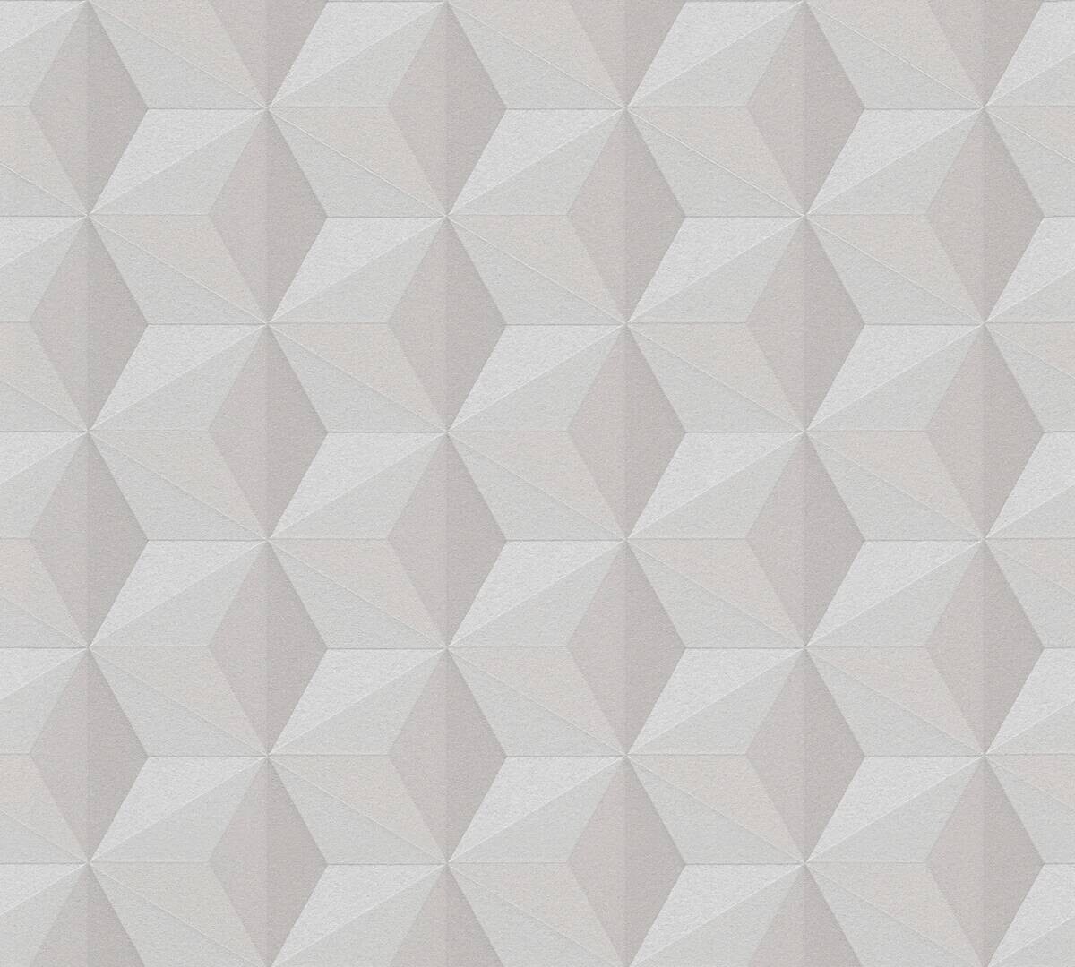 A.S.Creation Vliestapete grau beige B/H/D: ca. 53x1005x8,8 cm