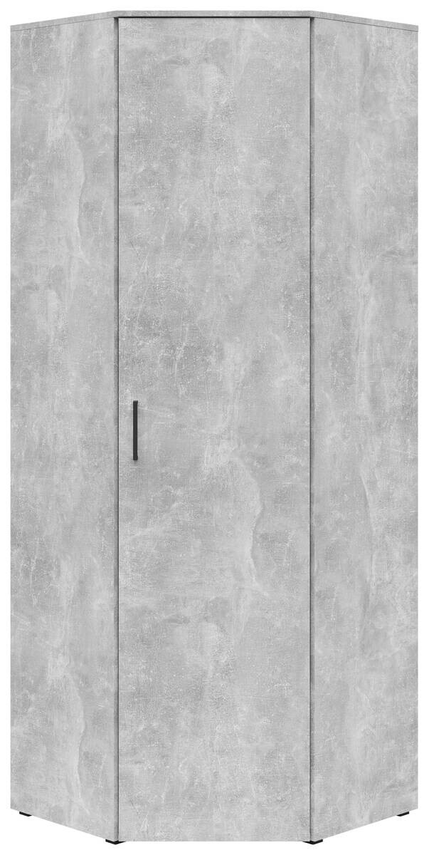 Schrank Multi-Stauraum Typ 43 Beton Optik B/H/T: ca. 101x195x79 cm