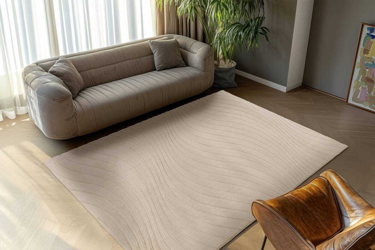Kayoom Teppich Kierk 325 beige B/L: ca. 120x170 cm