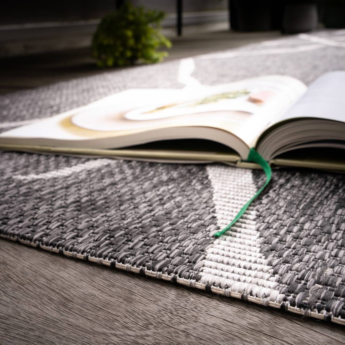 Obsession Teppich My Twilight grau B/H/T/L/D: ca. 120x0,7x0x170x0 cm
