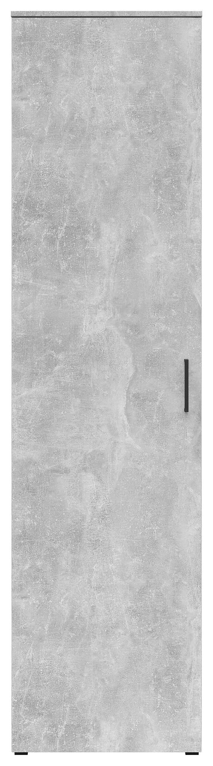 Schrank Multi-Stauraum Typ 51 Beton Optik B/H/T: ca. 50x195x40 cm