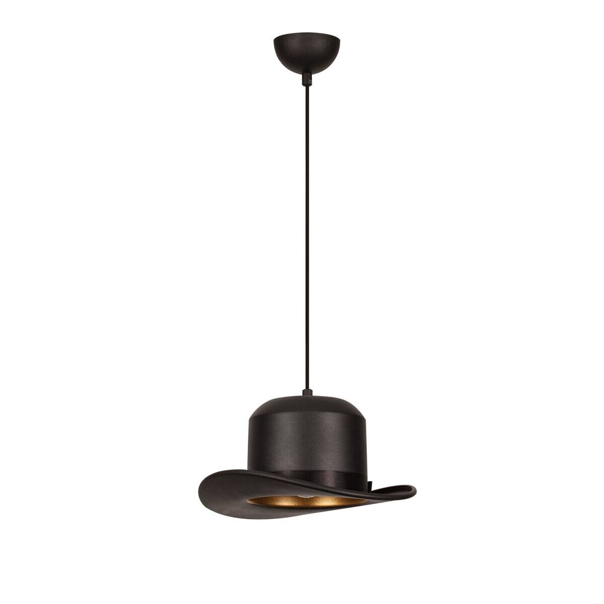 Opviq Pendelleuchte Sivani schwarz Metall B/H/T/L/D: ca. 30x114x30x30x30 cm E27 1 Brennstellen