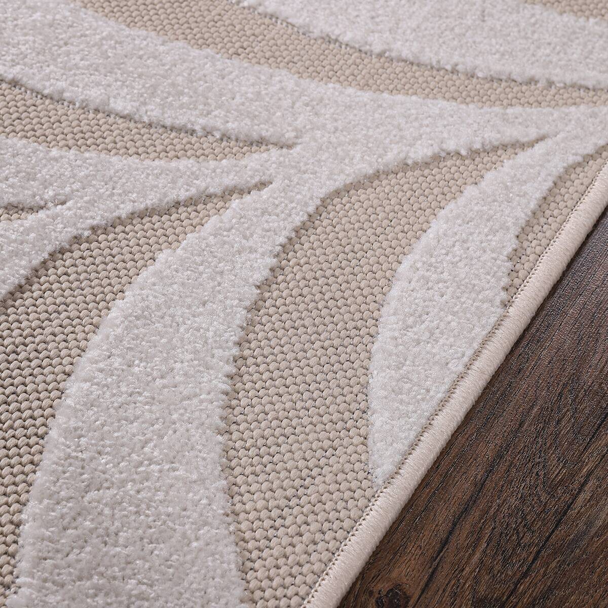 Sanat Outdoorteppich FLORAL creme B/L: ca. 200x290 cm
