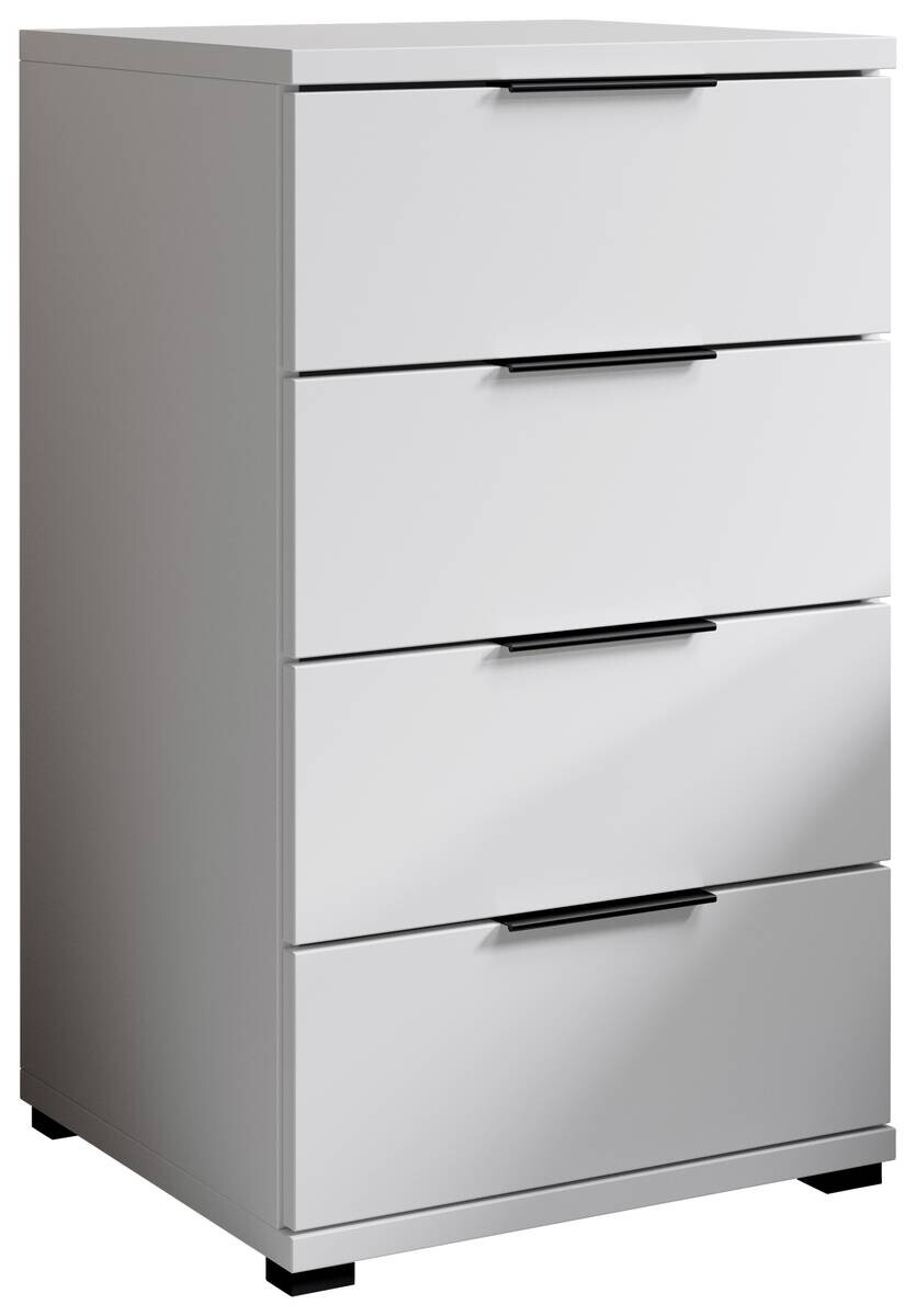 Nachtkonsole Salermo weiß B/H/T: ca. 46x79x42 cm