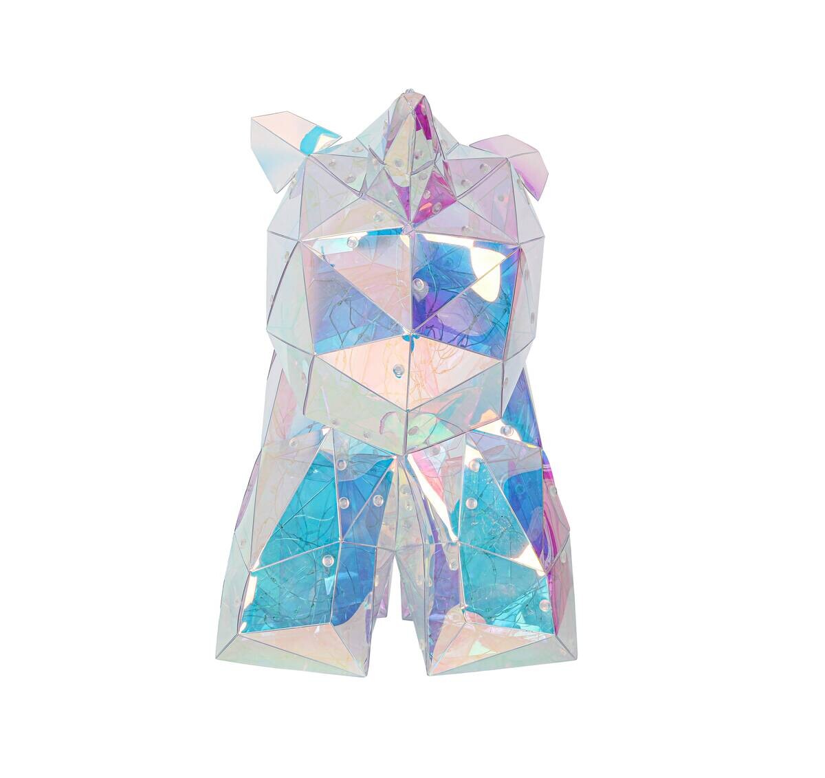 Nolo LED-Dekoleuchte Einhorn transparent Kunststoff