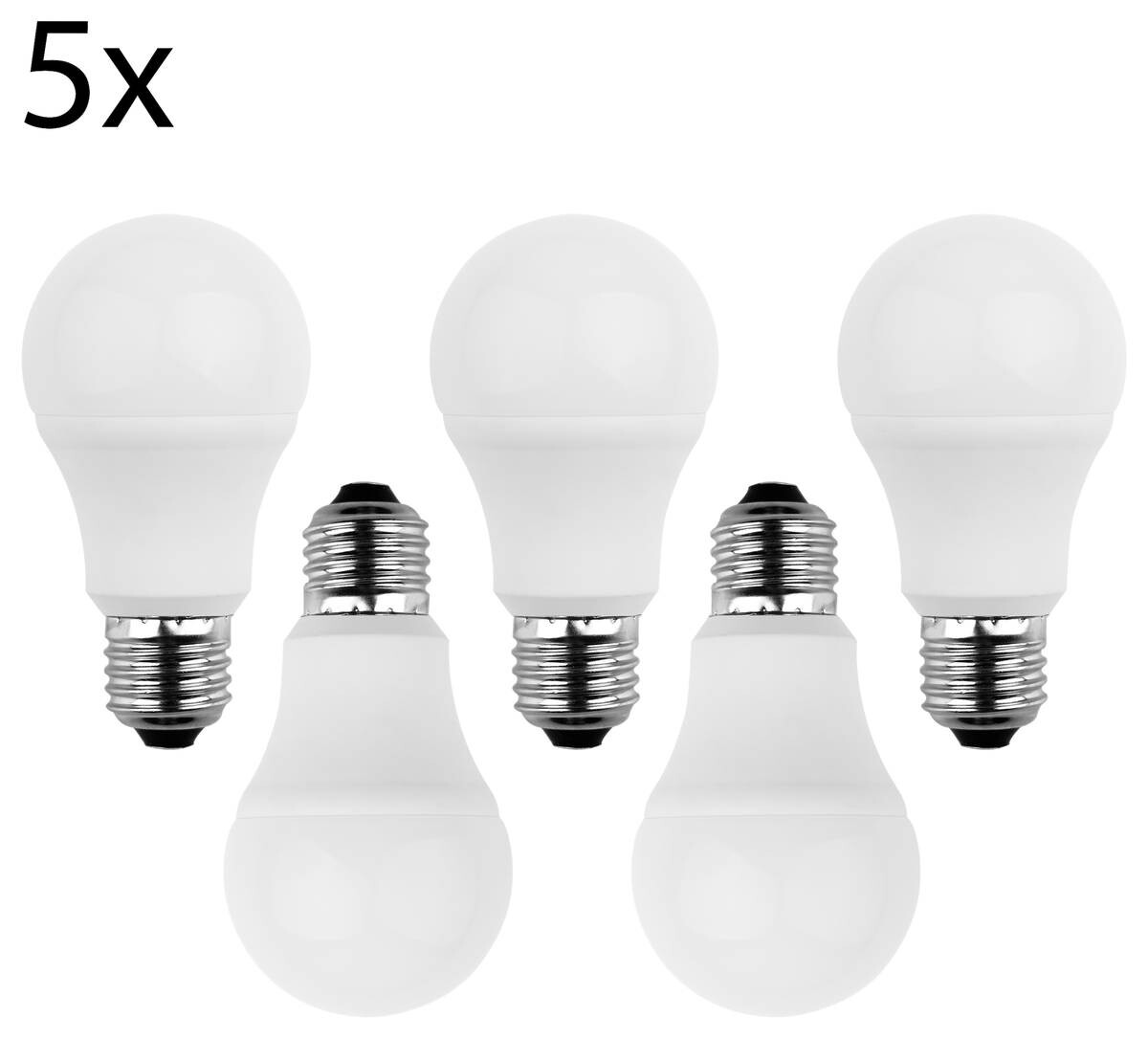 Blulaxa LED-Leuchtmittel 49233 5er Pack E27