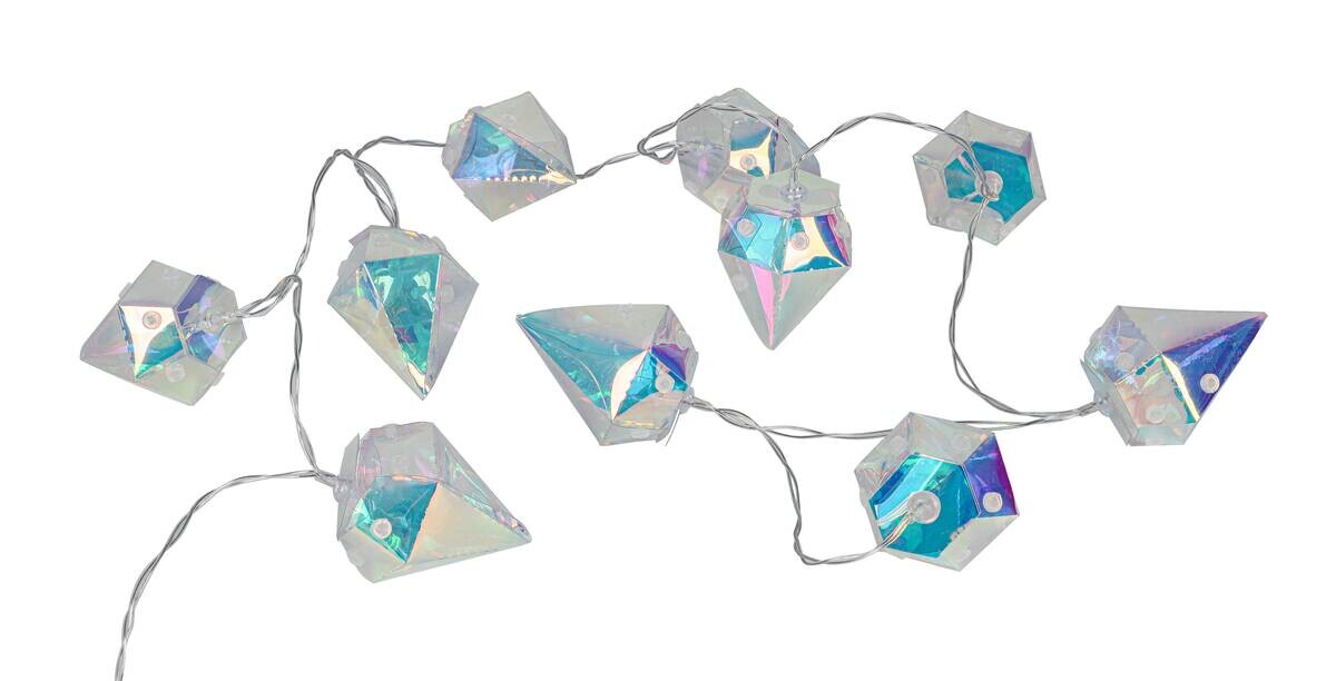 Nolo LED-Lichterkette String transparent B/H/T: ca. 165x5x4 cm