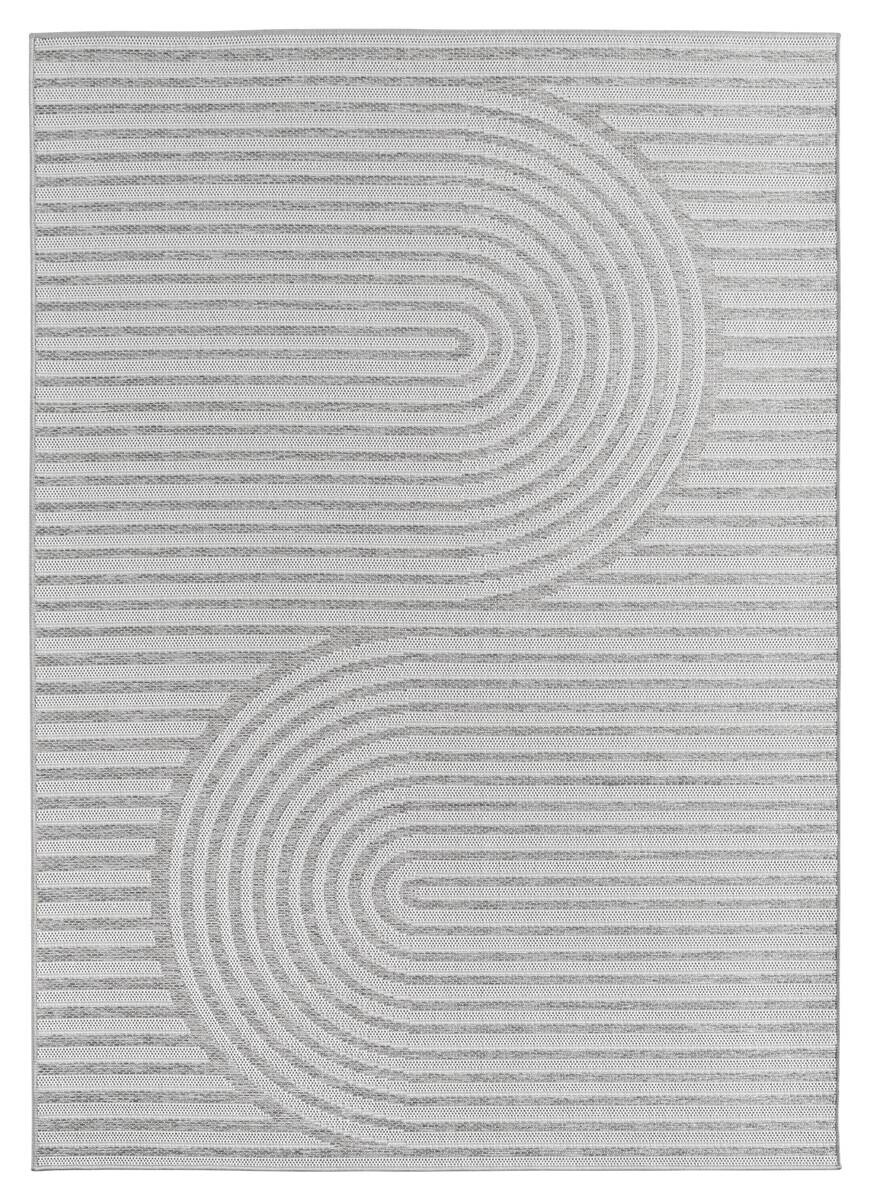 Ayyildiz Outdoorteppich DESERT grau B/L: ca. 280x370 cm