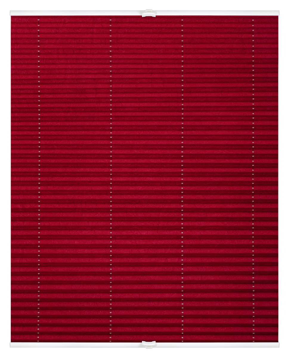 LICHTBLICK Spannplissee brombeer B/L: ca. 90x130 cm