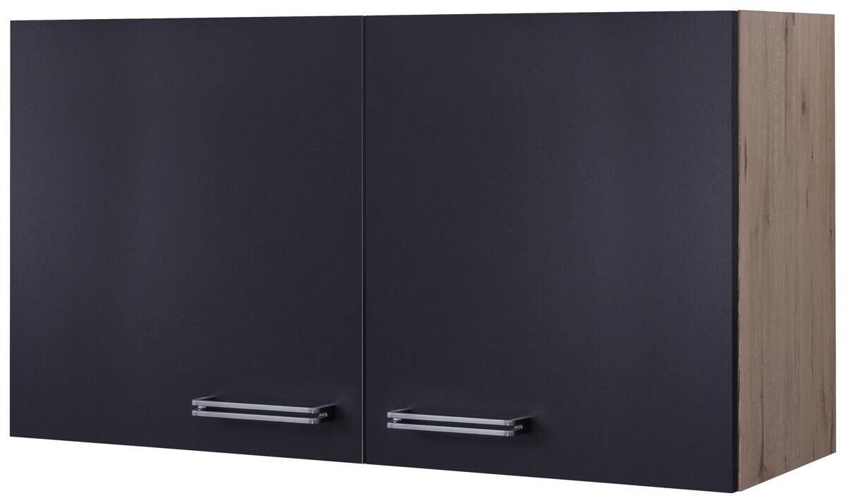 Hängeschrank Elva anthrazit strukturiert B/H/T: ca. 100x54,8x32 cm