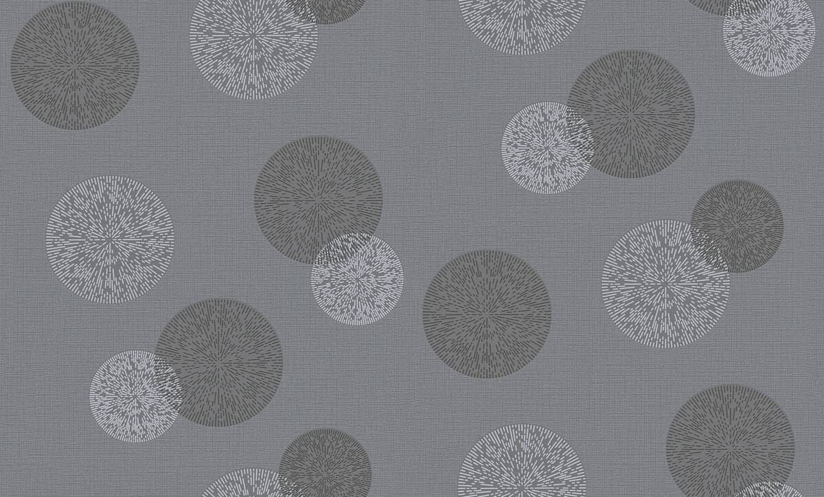 A.S.Creation Vliestapete Black & White Punkte grau B/L: ca. 53x1005 cm