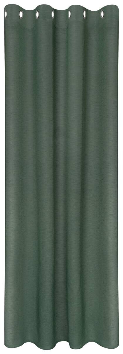 happy home Ösenvorhang Freiburg dunkelsalbei B/L: ca. 140x235 cm