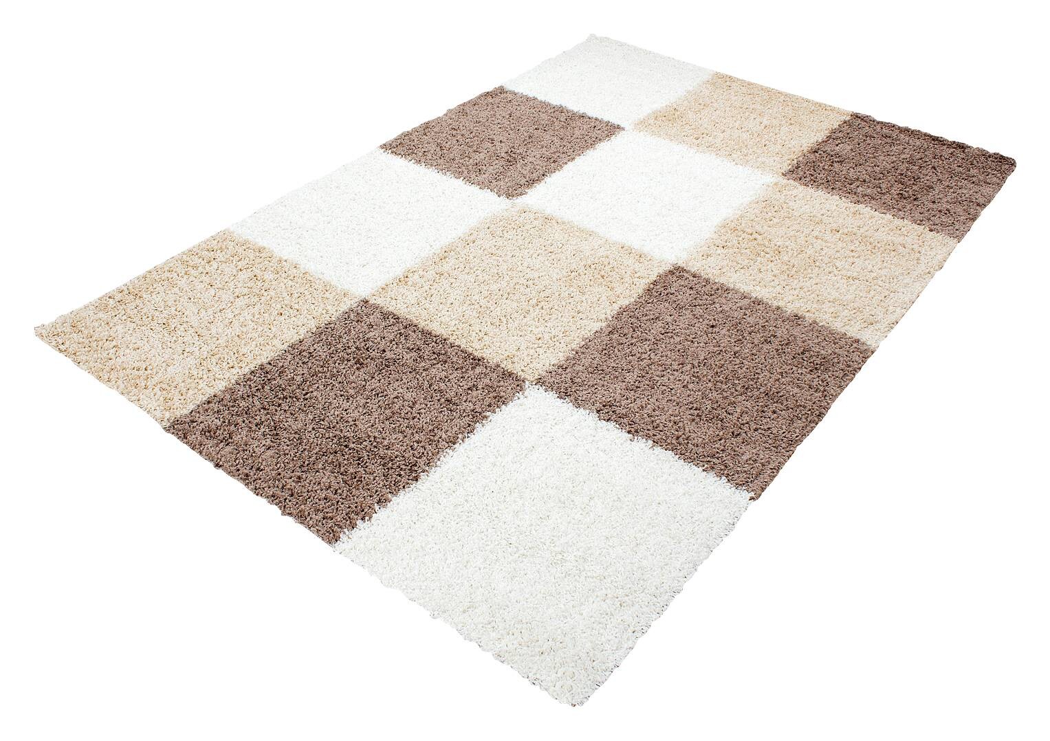 Ayyildiz Teppich LIFE mokka B/L: ca. 120x170 cm