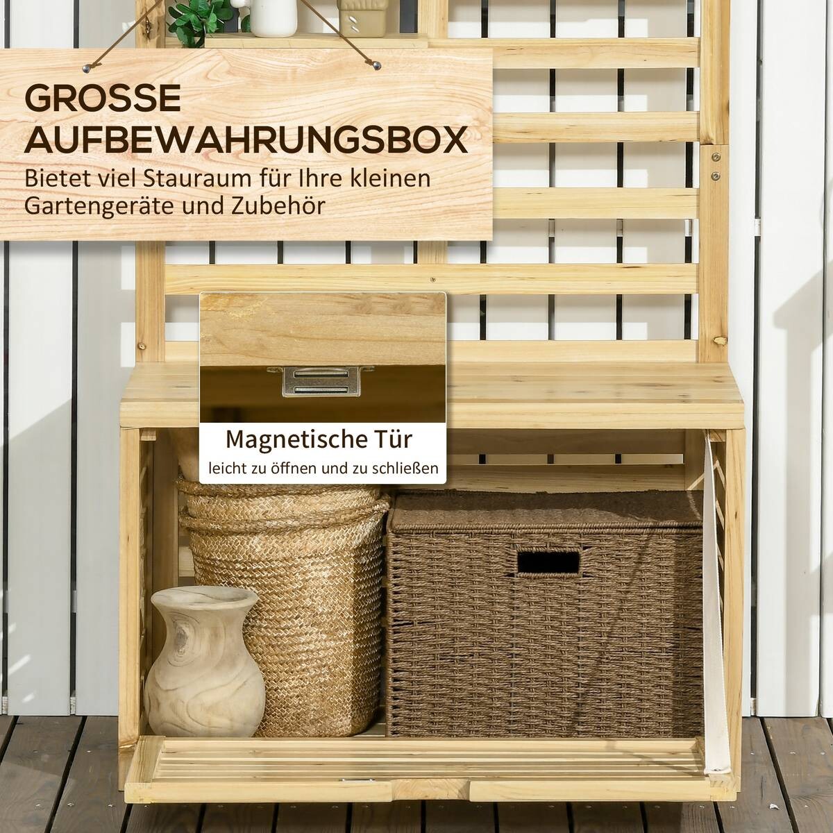 Outsunny Aufbewahrungsbox